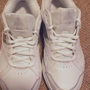 Women's New Balance Wid626w2 White Sneaker 7.5